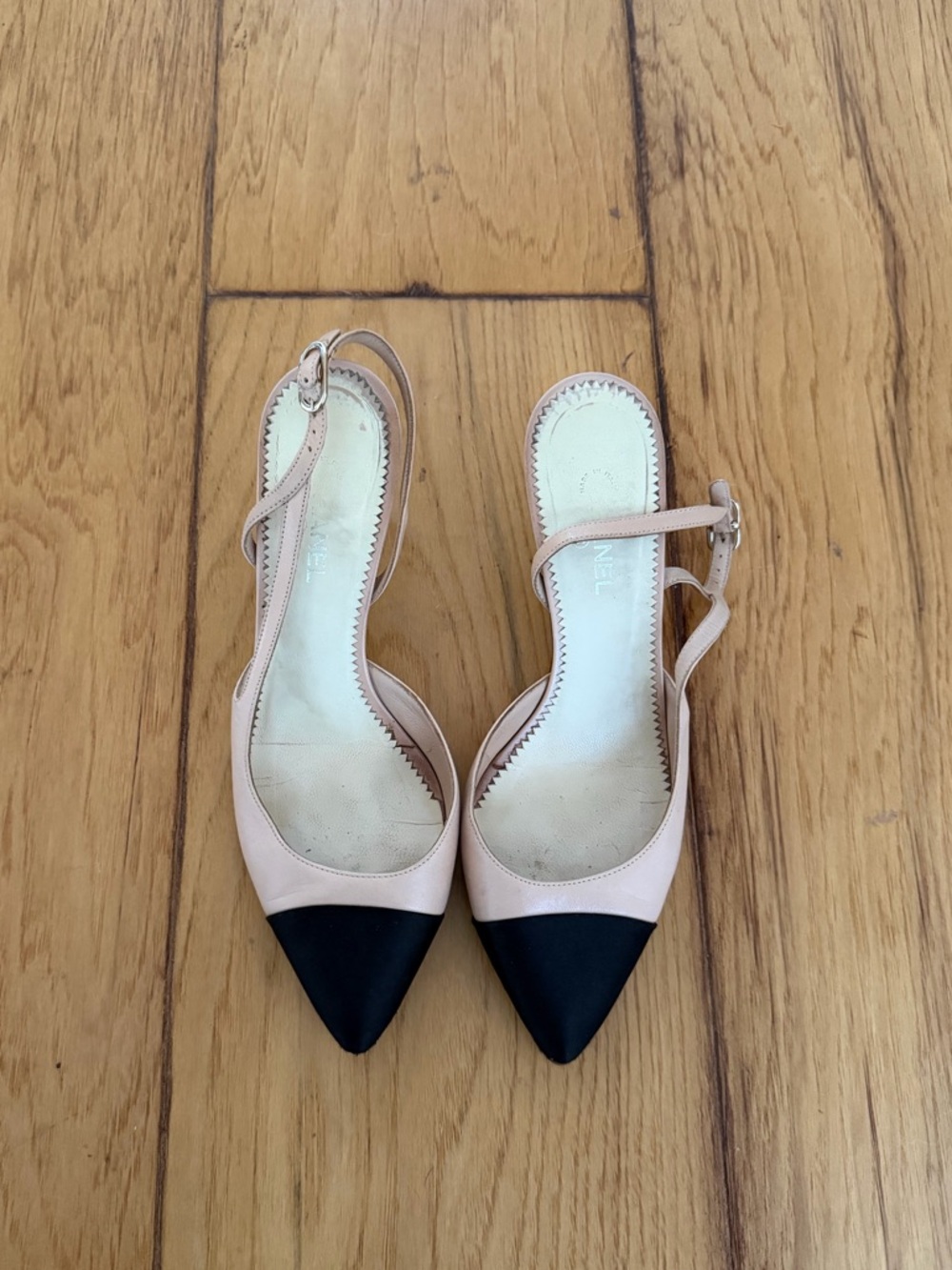 Chanel Slingback Sandals size 38 - Picture 3 of 9